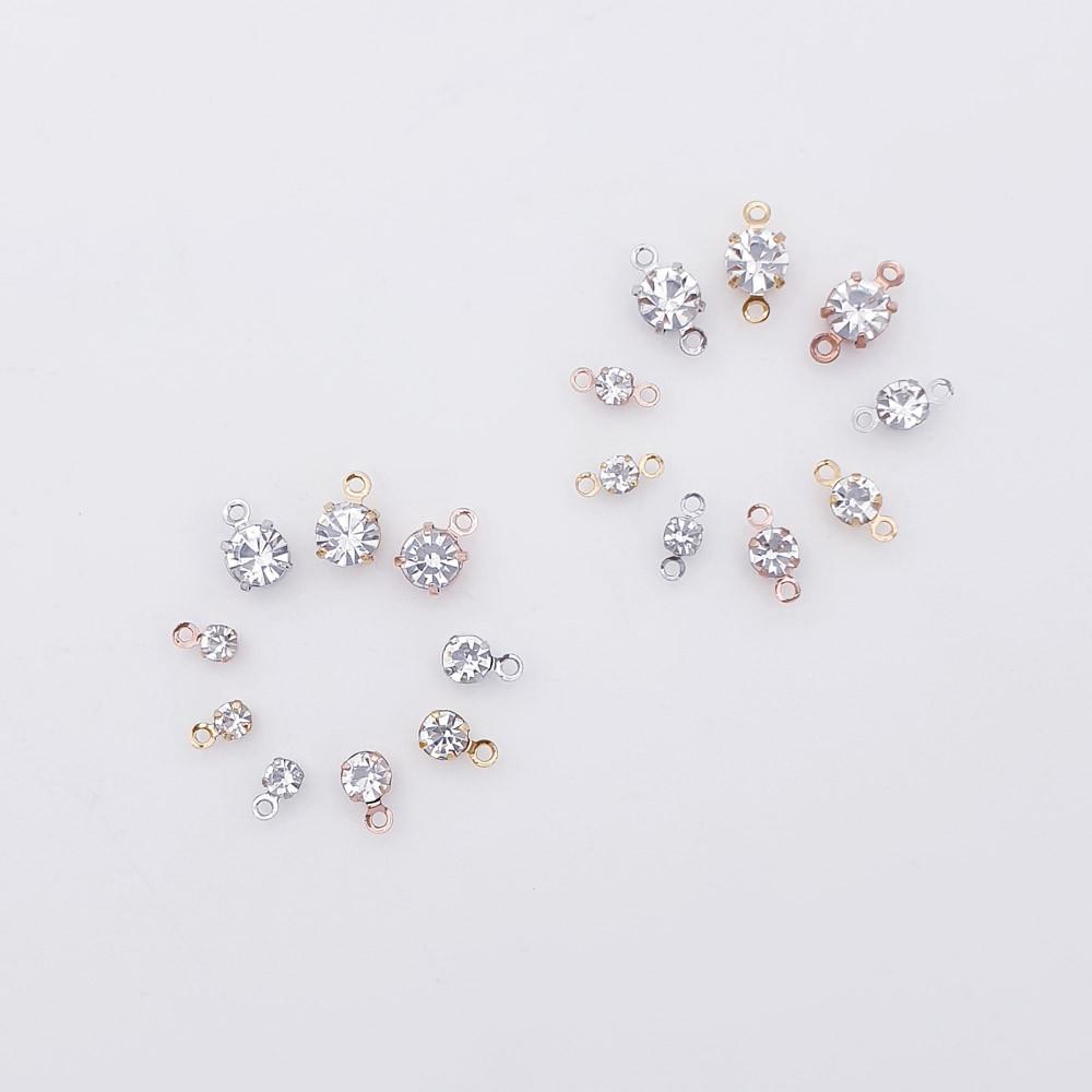 크리스탈 원큐빅 심플펜던트(10개)(타입2)