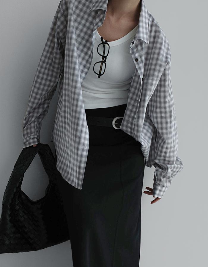 라룸 [by LAROOM｜오늘출발] 포레스트체크셔츠