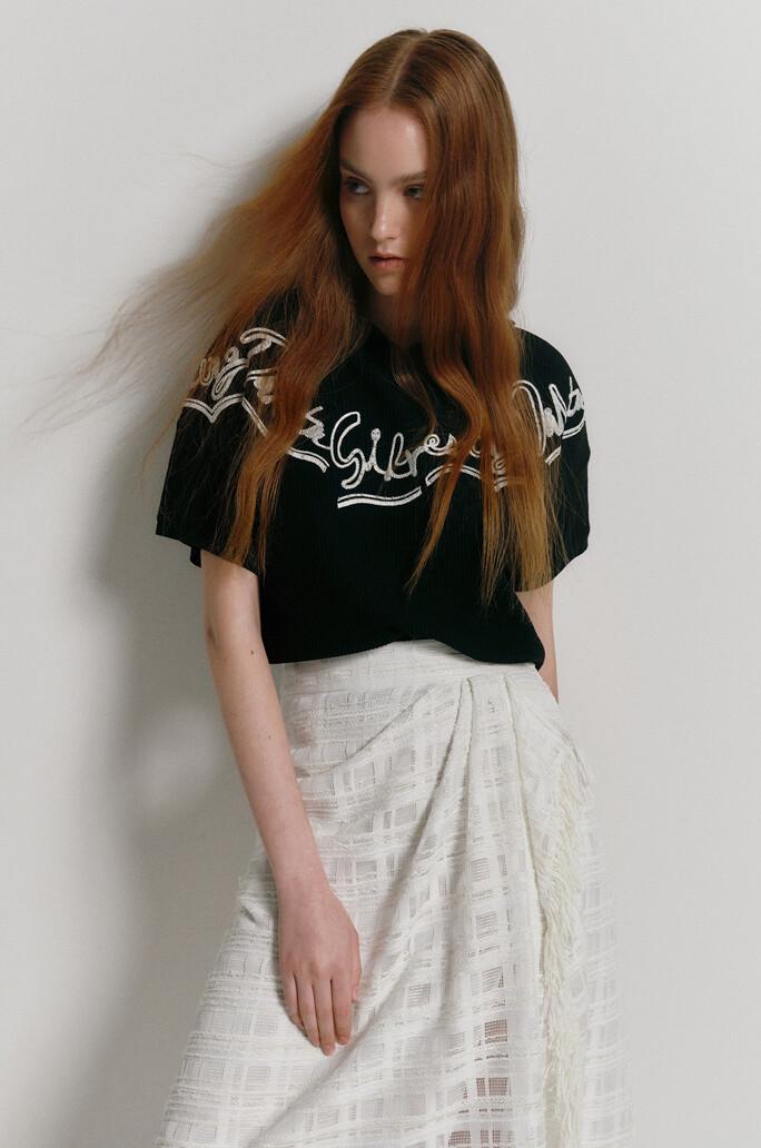 [OBZEE] 실버링 니트탑