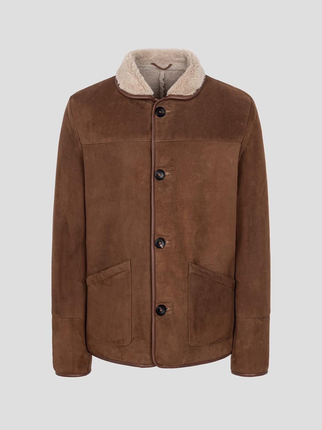 [MONTEDORO] 무스탕 - 브라운