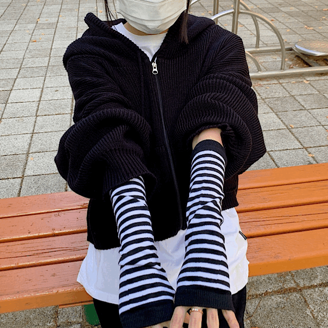 [4컬러] 사계절 핸드워머 레이어드 암워머 팔토시