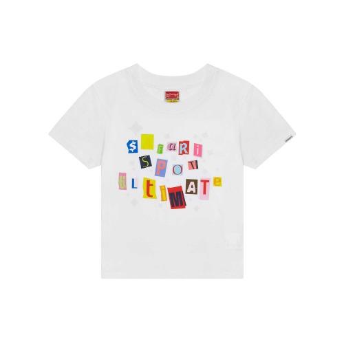 1/2 STICKERPACK TEE (WHITE)