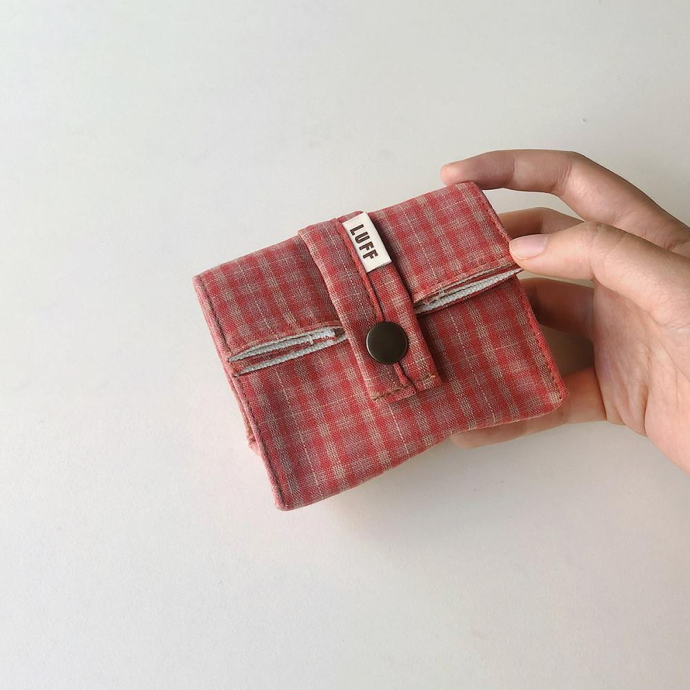 LUFF 러프 베이비포켓 크랜베리 고리추가