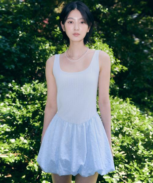 L17 BALLOON ONE-PIECE(SKY BLUE)