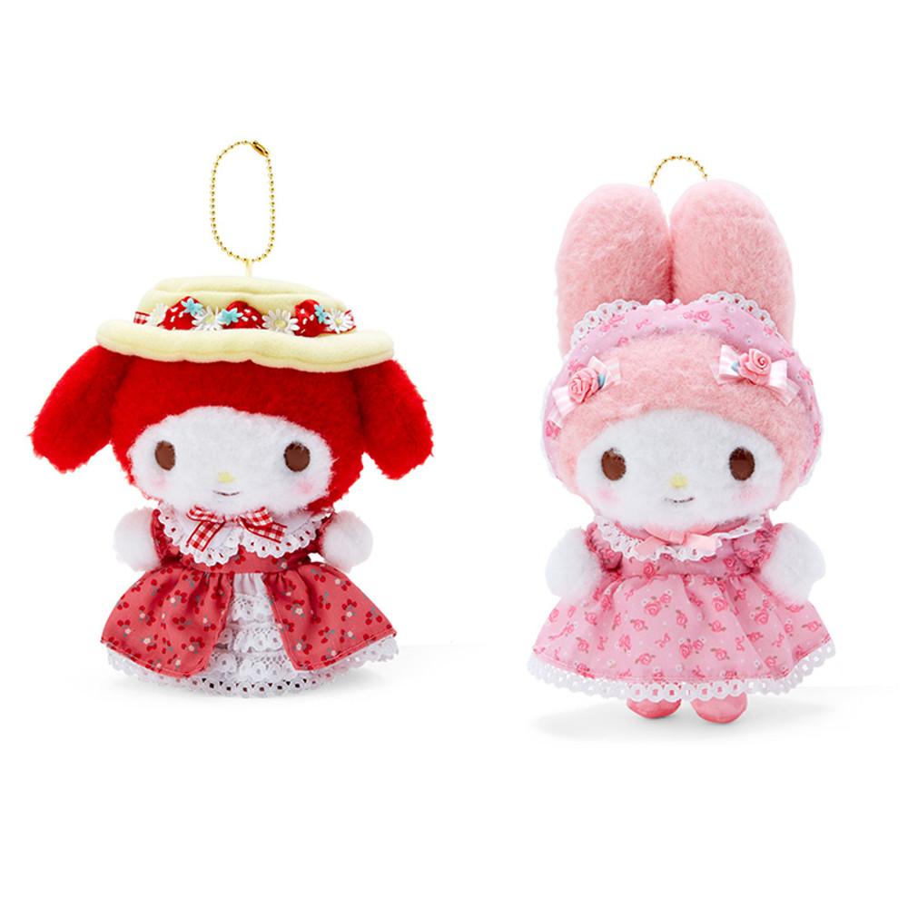 산리오 마이멜로디 아카메로 모모메로 디자인 시리즈 마스코트 홀더