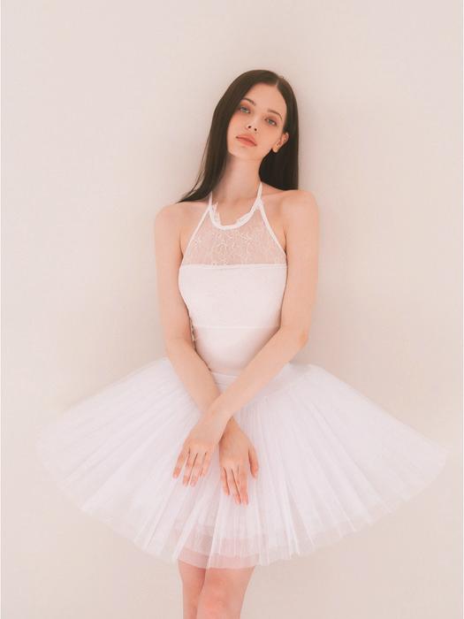 SHADE LEOTARD (WHITE)