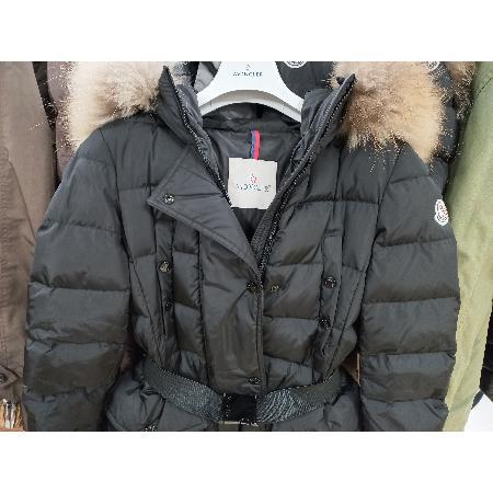 몽클레어 최신형)MONCLER(몽클레어) 블랙 클로에 퀼팅 롱 여성용 패딩 코트[청주금천광장점]