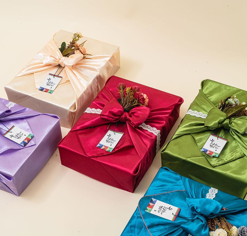 남자친구 부모님 첫인사 어르신 추석 설 선물 수제한차 4종 세트 [원산지:국산 등]