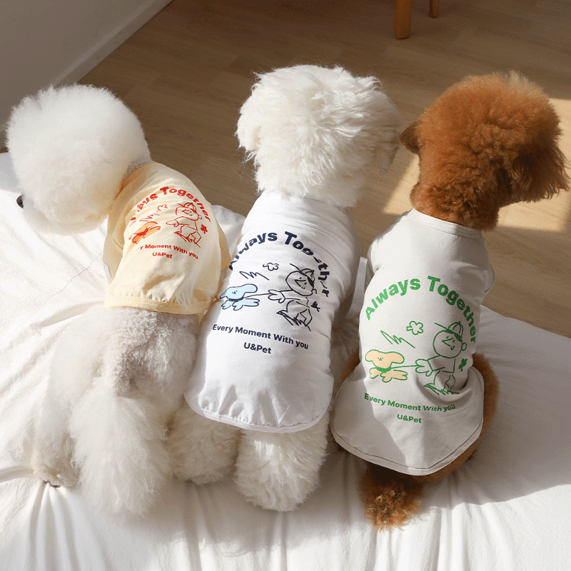 투게더 티셔츠(견주 커플룩)