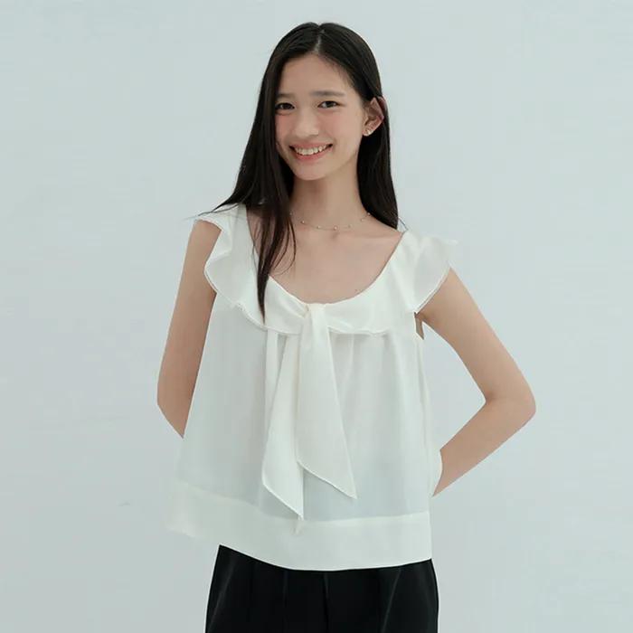 Soft Tie Blouse