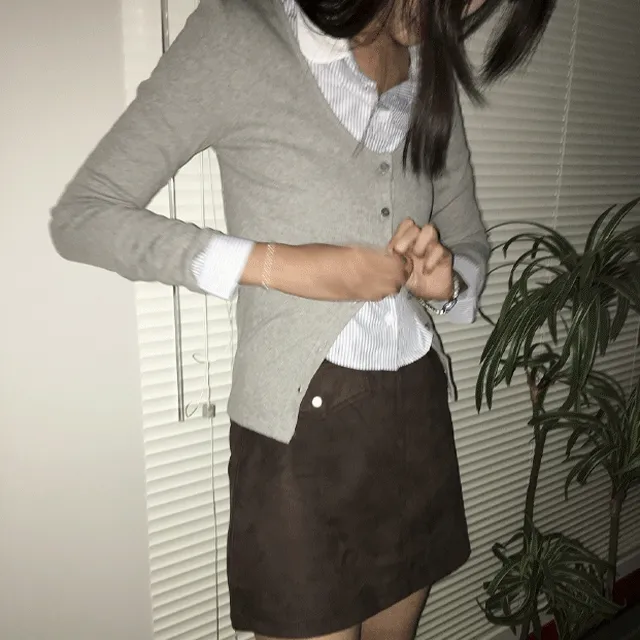 [4color] lip slim cardigan 립 슬림 가디건