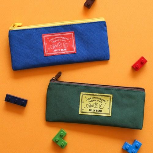 젤리 베어 플랫 필통 [01-02]