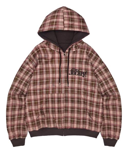 [재짱 에디션] 비키 리버시블 후드집업 자켓 [딥브라운]