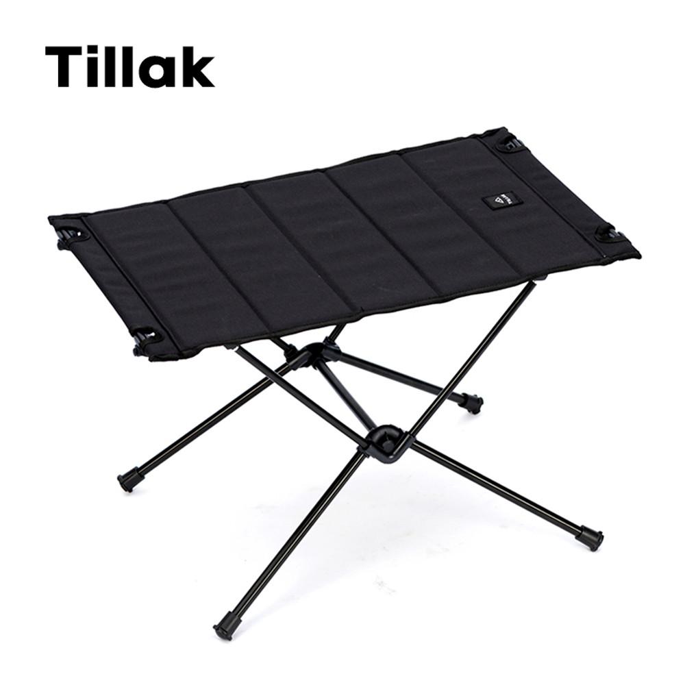 Tillak 테이블 감성 캠핑 피크닉 미니 휴대 낚시 등산 롤 폴딩테이블