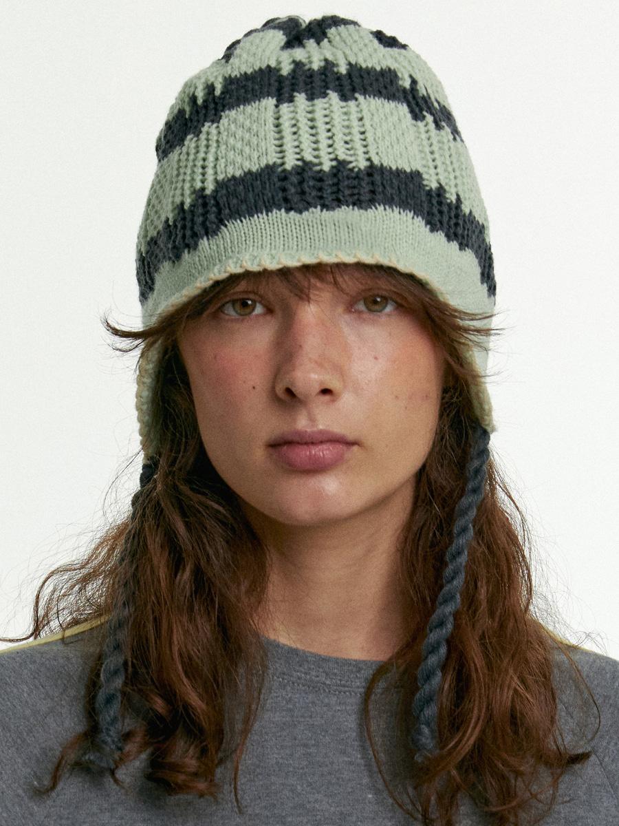 Pillowize Earflap Beanie Mint