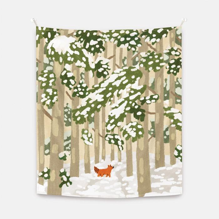 SNOW 패브릭 포스터 대형