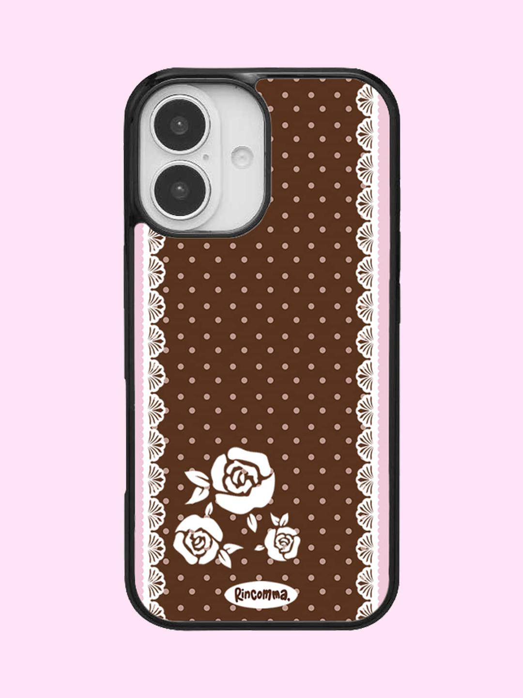 chocolate rose phone case