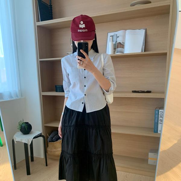 • [디테일] Tiffany frill skirt