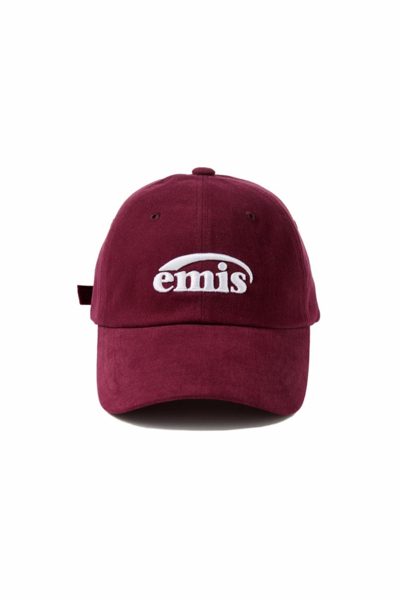 NEW LOGO EMIS CAP-BURGUNDY