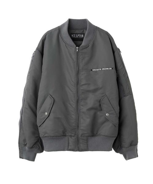MA-1 Flight Jacket Charcoal