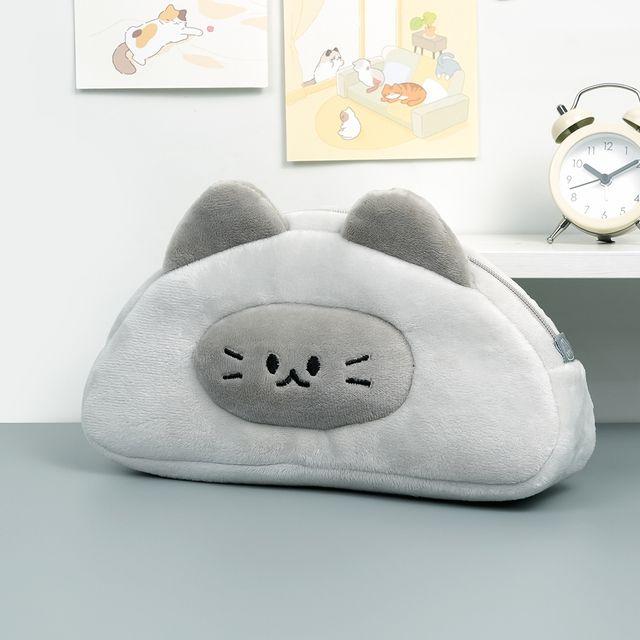 냥냥 귀여운 파우치 필통 펜케이스 데일리 소지품 여자 멀티 화장품 메이크업 다용도 수납