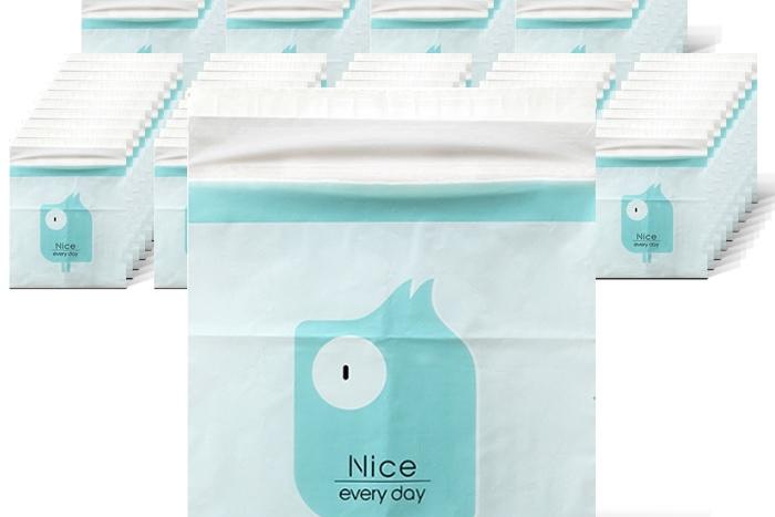 차량용 간편 부착식 쓰레기봉투 90매