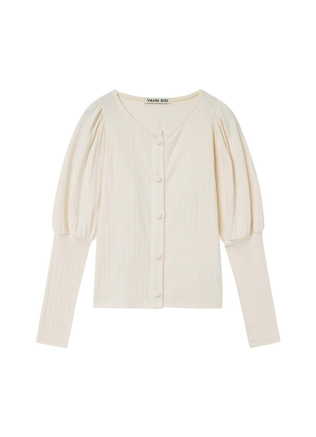 로맨틱 가디건 - 오트밀