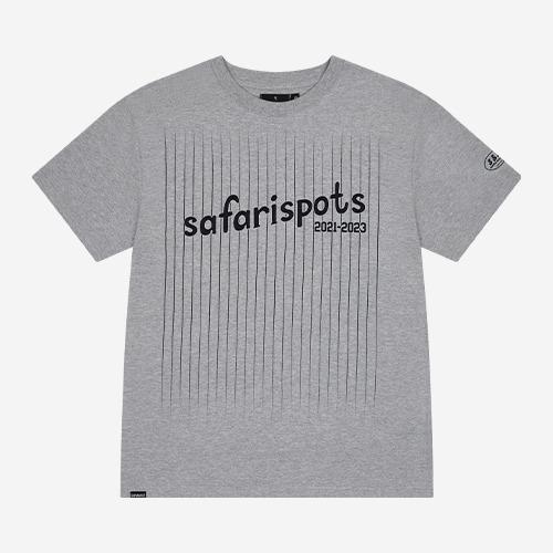 SAFARISPOTS MAGAZINE TEE (GRAY)
