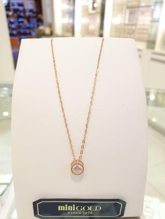 이런 상품 어때요? 미니골드 14k 폴인 팬던트 & 0.2모줄체인 PMSM4070 NNKM4252R