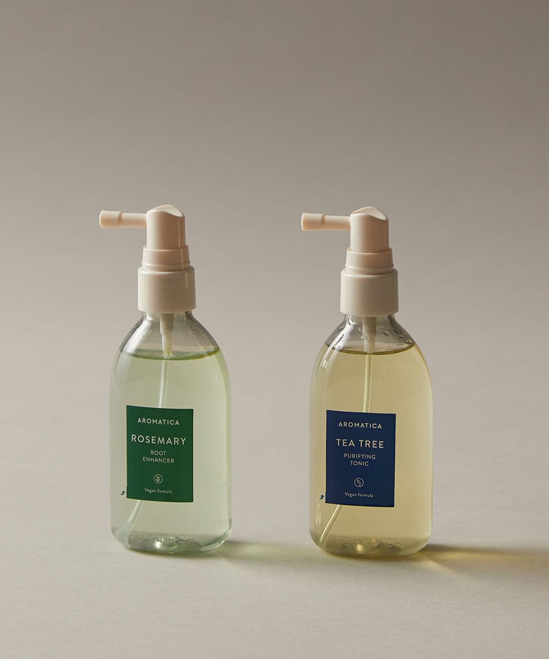 아로마티카 [헤어 토닉 세트] 로즈마리 루트 인핸서 100ml + 티트리 퓨리파잉 토닉 100ml