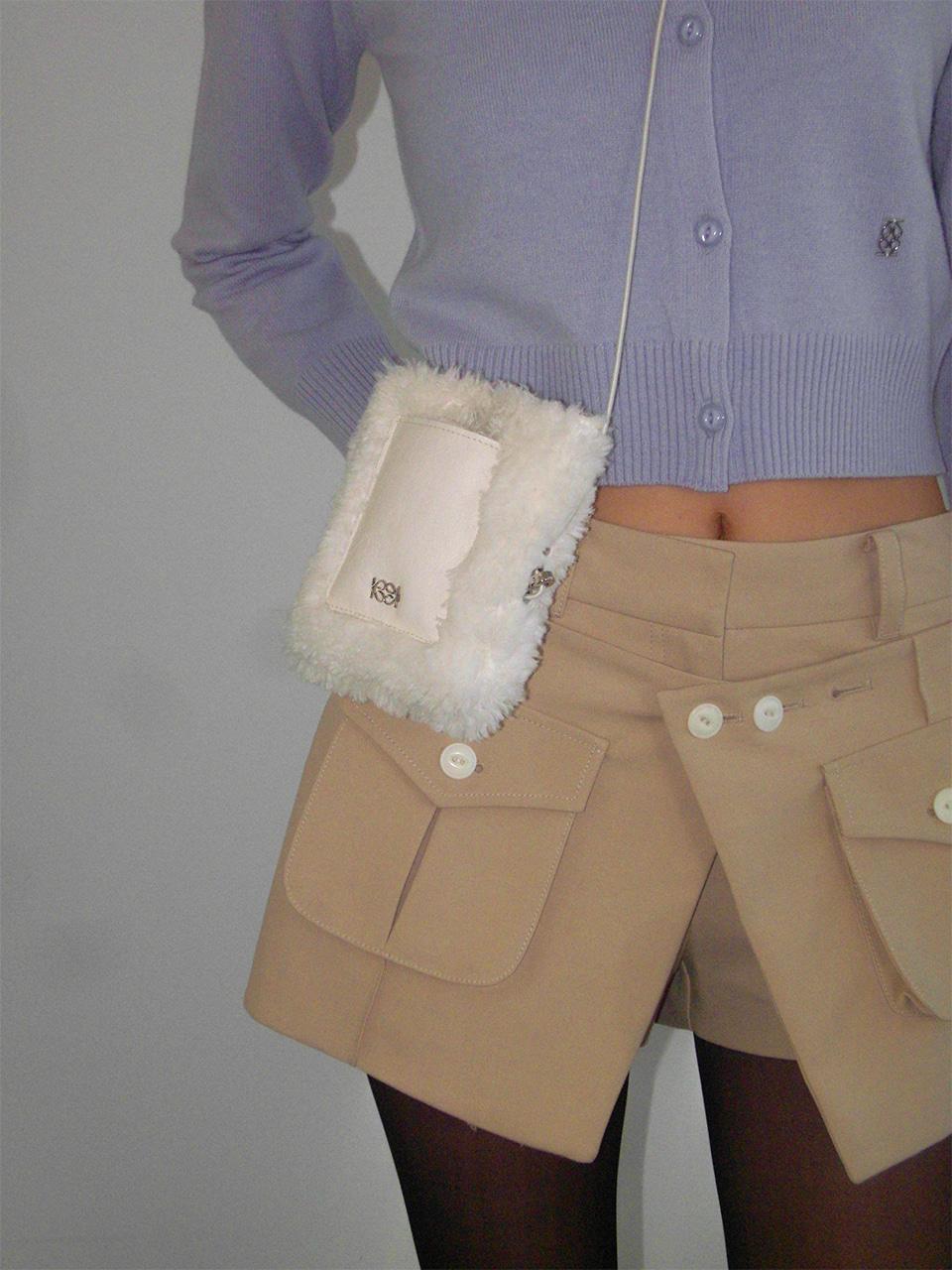 Teddy Mini Bag Ivory