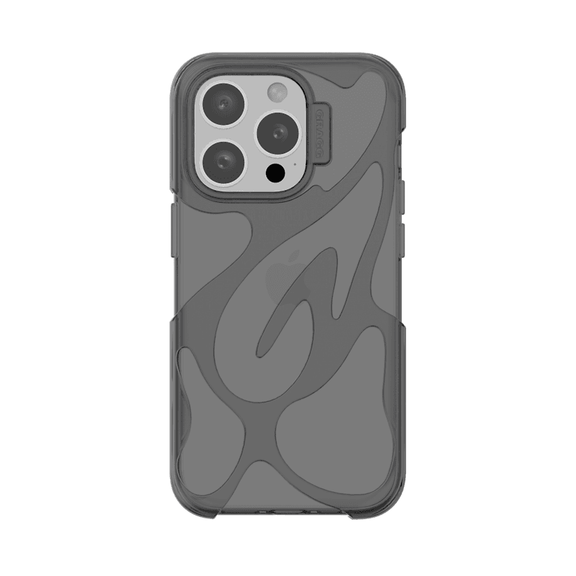 WEB LAYERS CASE - CLEAR BLACK