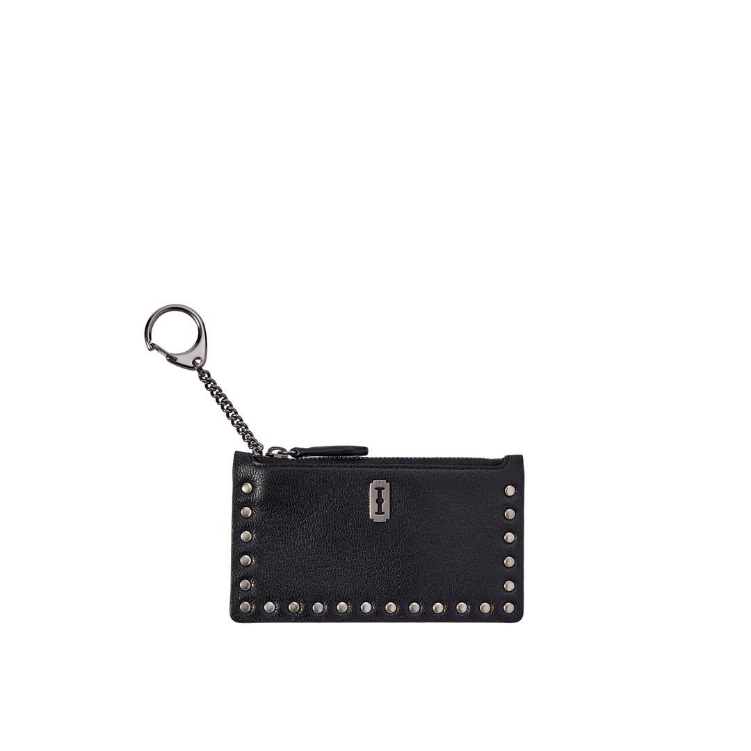 Perfec Rider Zipper Card Wallet (퍼펙 라이더 카드 지갑) Black