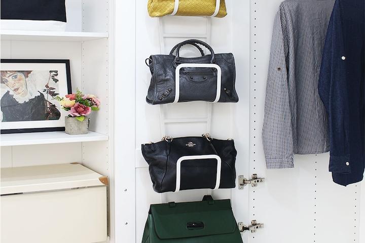 우디앤화이트 가방걸이 수납 홀더