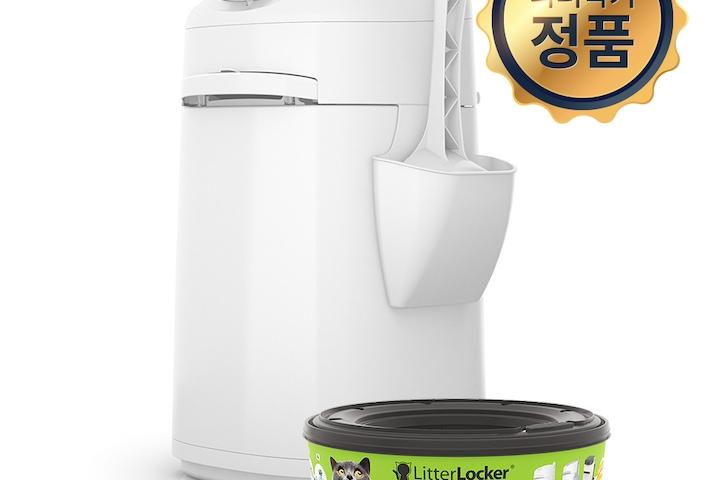 리터락커 플러스 고양이 배변 휴지통 본품 SET