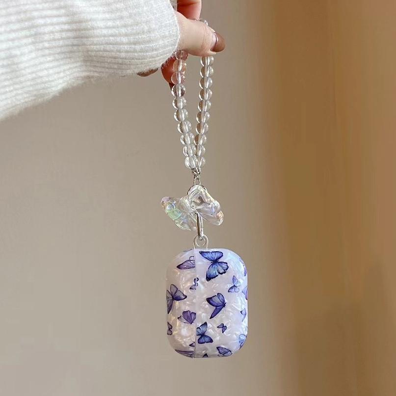 자개퍼플나비 에어팟케이스