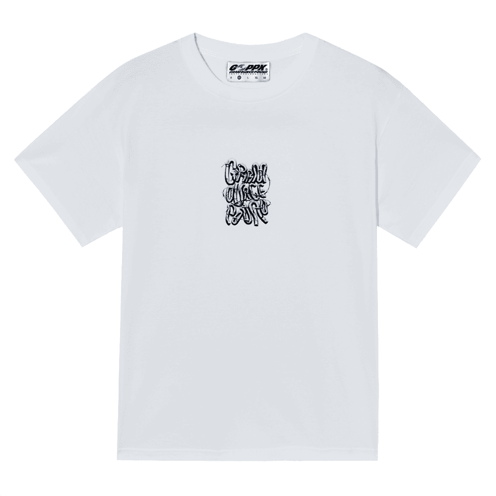 Barbed Wire Tee_White