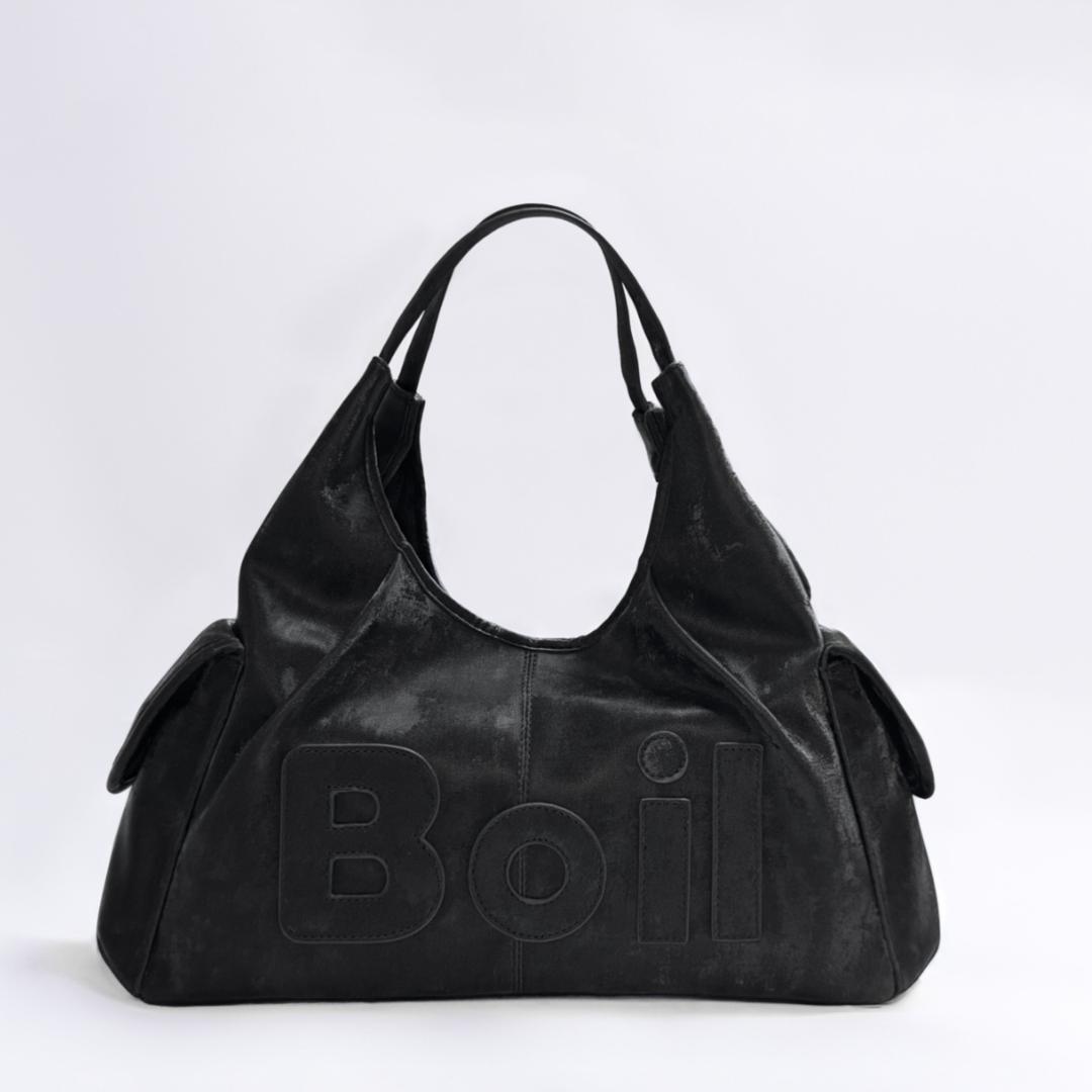 메간 백 (SILKY BLACK)