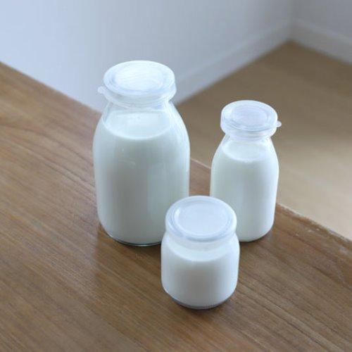 유리 우유병 밀크병 요거트병 (3사이즈)