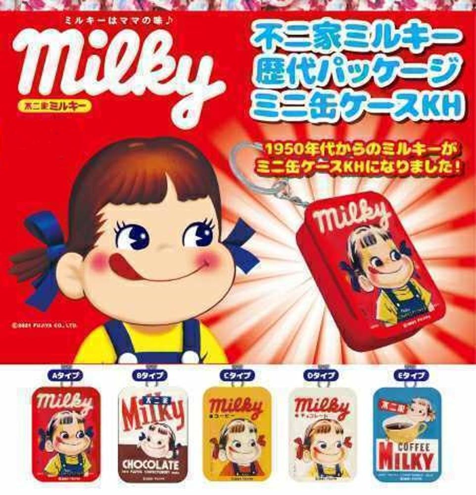 캡슐토이 가챠 페코짱 밀크 미니 캔 케이스 KH 키링 5종 랜덤(복수 구매시 중복 없이 발송)