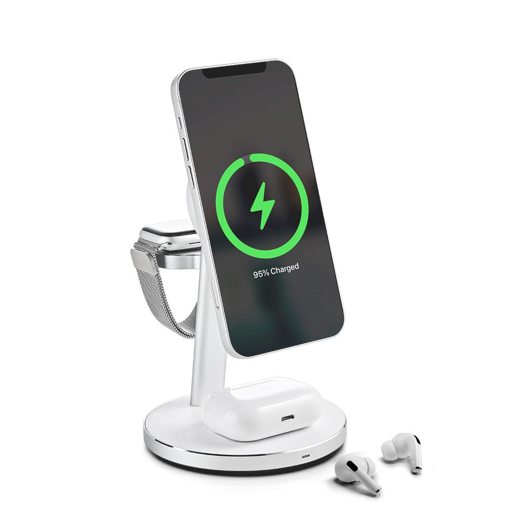 만렙 3in1 맥세이프 무선충전기 2세대 애플워치 아이폰