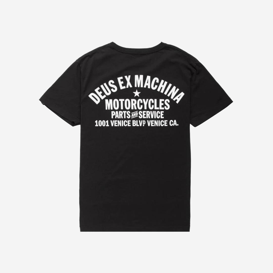 Deus Ex Machina Venice Address T-Shirt Black