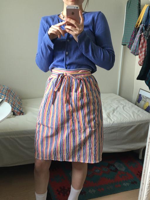 apollo stripe 하프 에이프런