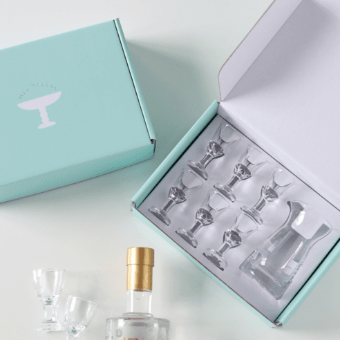 고량주잔 분주기 7P 세트 - 빼갈잔 미니 고블렛 소주잔 10ml 작은 술잔 - 차/다기세트 | 쿠팡