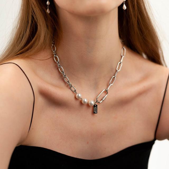 ★ NiRO SERENDIPITY★ Yrr PEARL MULTI NECKLACE #62 니로 Yrr PEARL MULTi NECKLACE #62 - 위시버킷