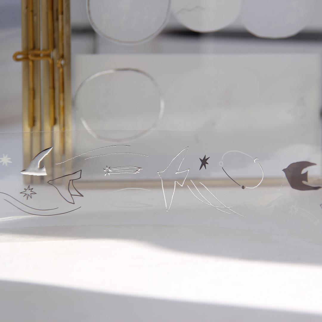 12월 말 출고 [avocadomori] Birds & Star PET Tape