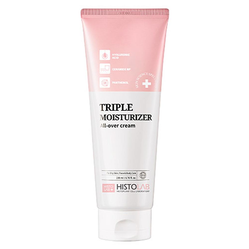 [공식판매처/샘플증정]  히스토랩 트리플 모이스처라이저 올오버 크림 200ml 엑설런트 모이스춰 로션, 크림 리뉴얼