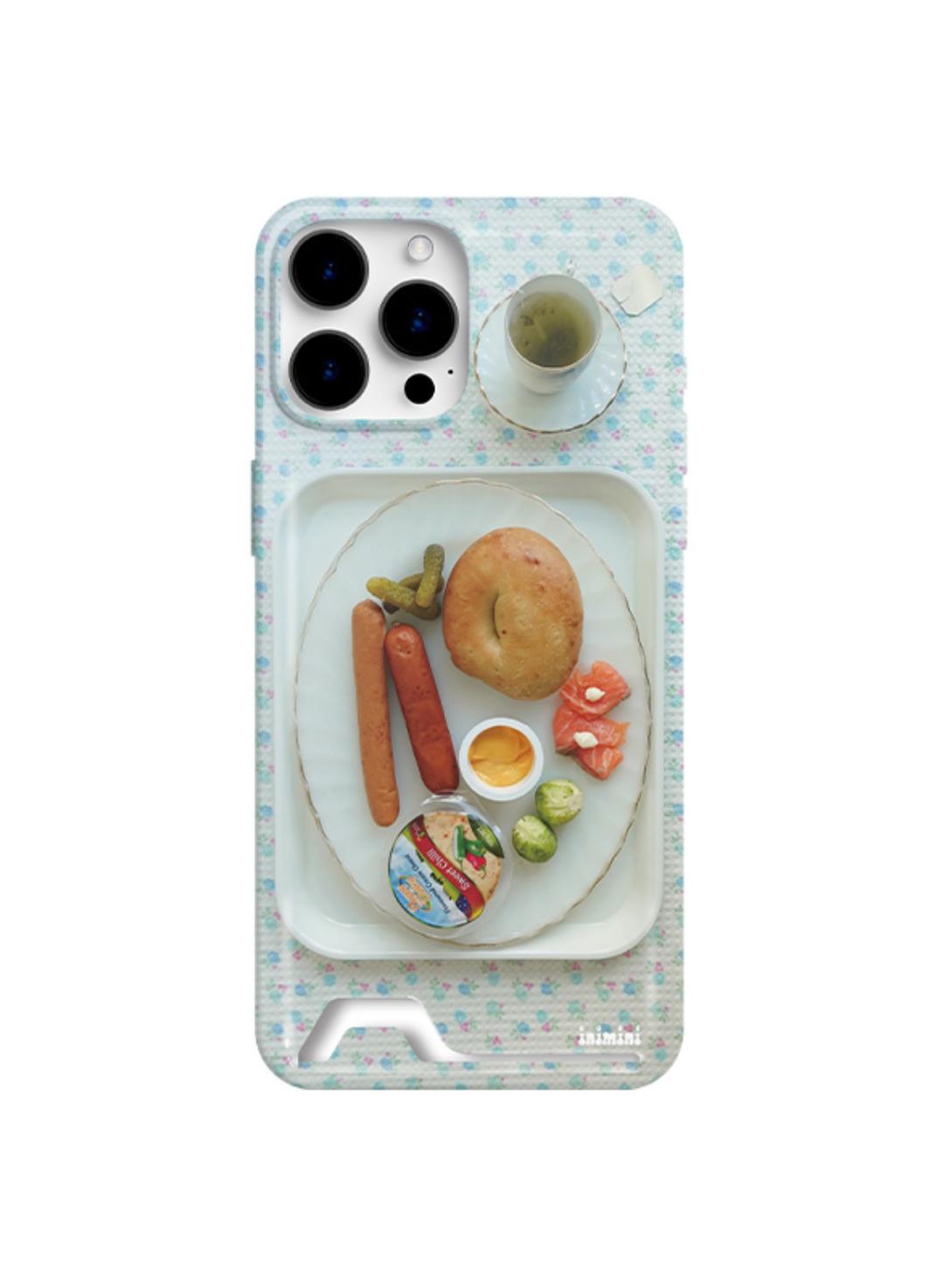 onion cheese sausage card case
