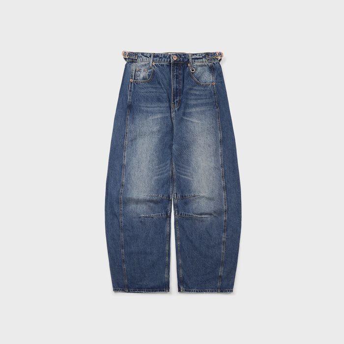 [w-jeans24-007] 찰리 배럴 진 - 미드블루