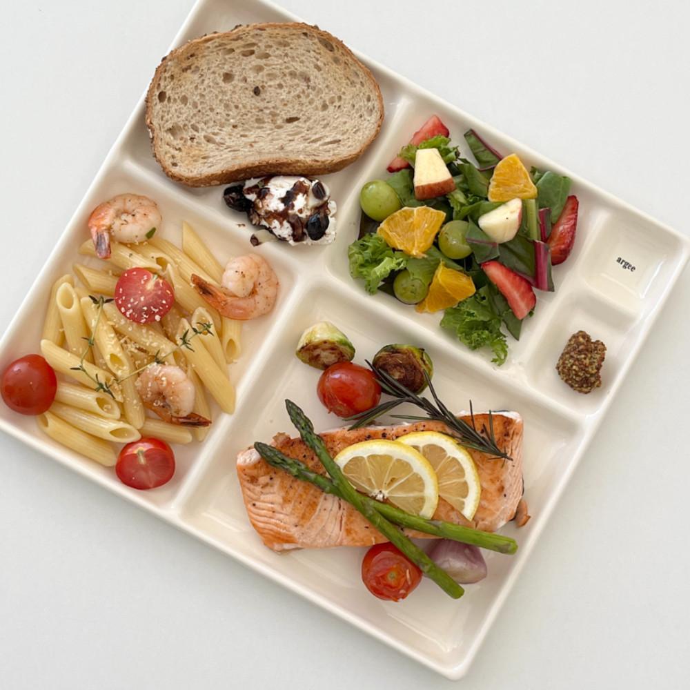 아르지 법랑 식판 국산 성인 가정용 다이어트 깨지지않는식판